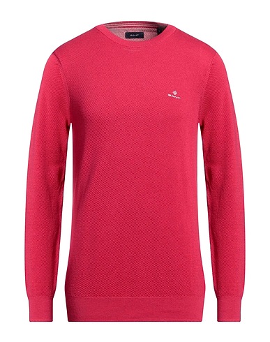 GANT Pullover Magenta 100% Cotone