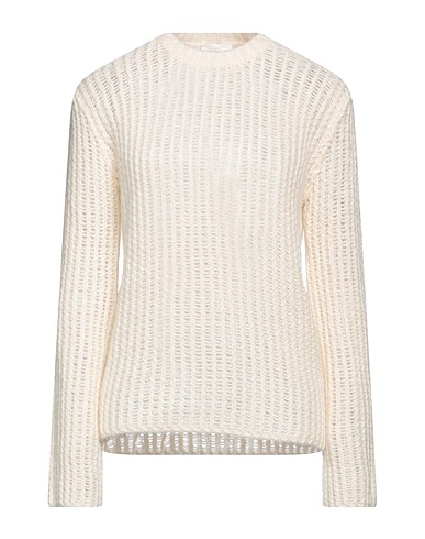 CHLOÉ Sweater Ivory 86% Wool, 9% Silk, 5% Cashmere