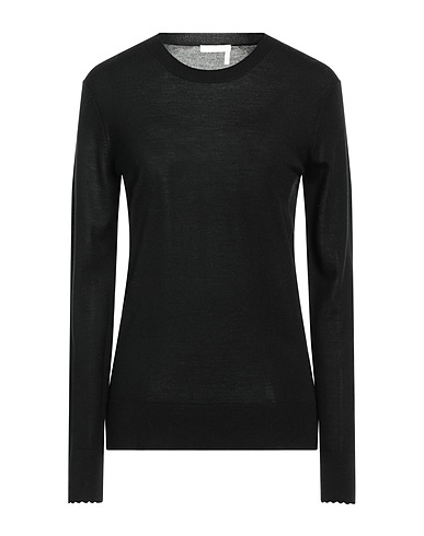 CHLOÉ Sweater Black 100% Wool, Polyamide, Elastane
