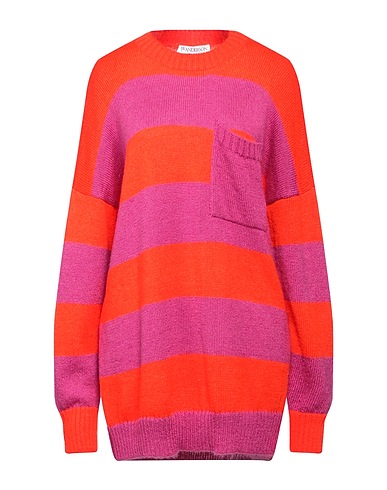 JW ANDERSON Sweater Orange 40% Acrylic, 30% Mohair wool, 30% Polyamide