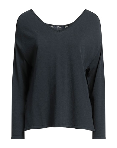 BLU SCURO Jumpers 80% Viscose, 20% Polyamide