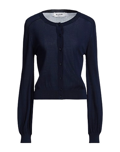 BLUGIRL Cardigan Navy blue 65% Viscose, 35% Polyamide