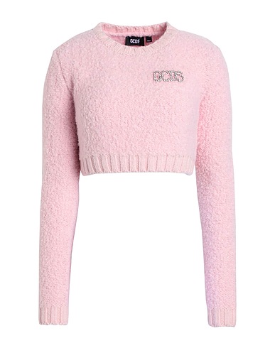 GCDS Pullover Rosa 45% Acrilico, 25% Lana, 25% Lana di alpaca, 5% Poliammide