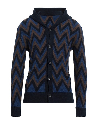 STILE LATINO Strickjacke Nachtblau 42% Polyamid, 39% Schurwolle, 17% Yakwolle, 2% Elastan