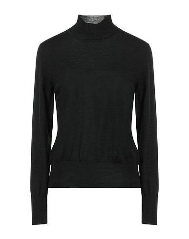 BOUTIQUE MOSCHINO Polo neck Black 100% Virgin Wool