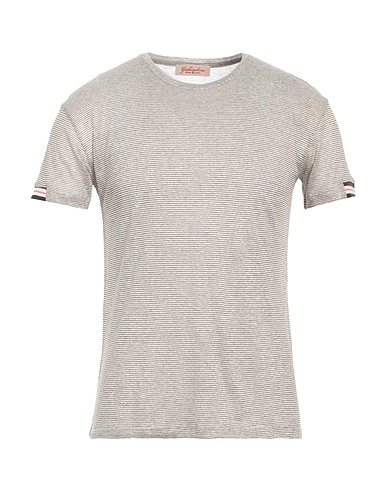 GABARDINE T-shirt Khaki 72% Linen, 28% Viscose