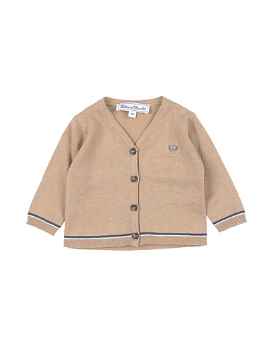 TARTINE ET CHOCOLAT Cardigan Khaki 53% Lino, 47% Cotone