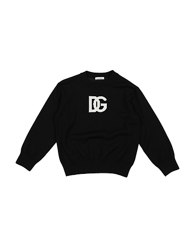 DOLCE&GABBANA Jumper Black 100% Virgin Wool