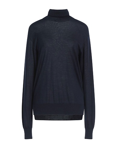 JIL SANDER Polo neck 35% Cashmere, 35% Virgin Wool, 30% Silk