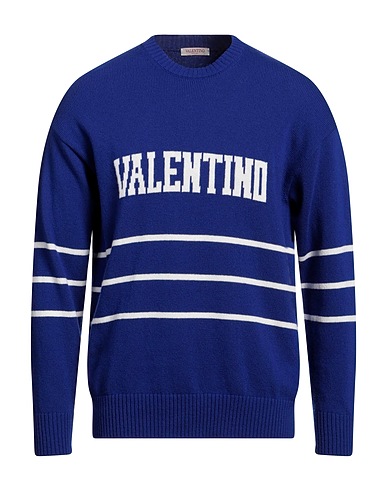 VALENTINO GARAVANI Jumper Blue 100% Virgin Wool