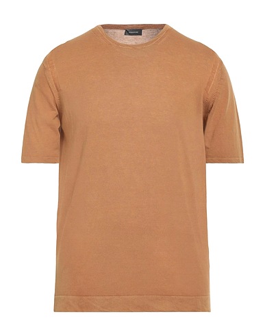 ROSSOPURO Jumper Camel 100% Cotton