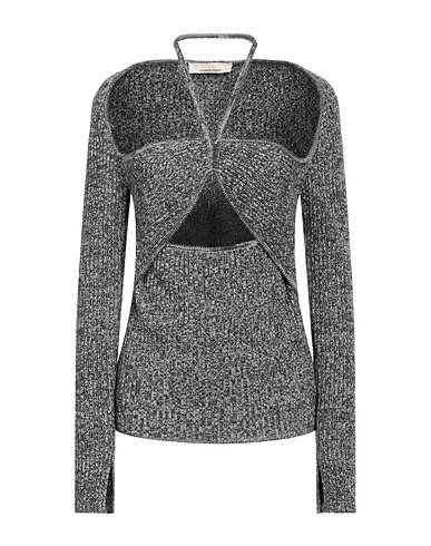 LIVIANA CONTI Jumper Grey 80% Wool, 20% Polyamide, Cashmere