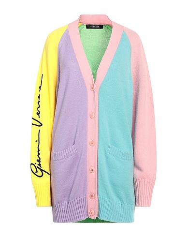 VERSACE Cardigan Lilac 100% Cashmere, Polyester, Other Fibres