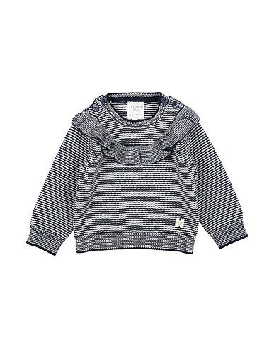 CARRÉMENT BEAU Pullover Blu notte 85% Cotone, 15% Lana