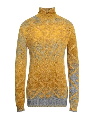 DONDUP タートルネック マスタード アクリル 75% / ウール 15% / 毛（アルパカ） 10%
