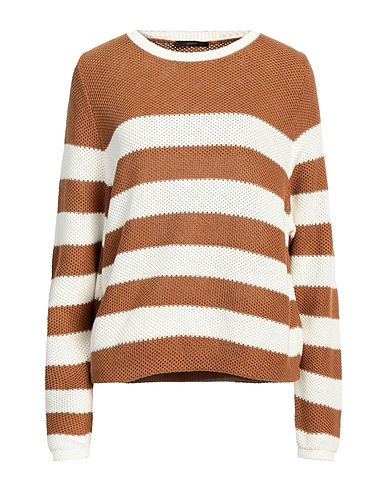 WINDSOR. Sweater Camel 100% Cotton