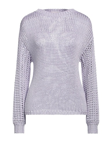 AGNONA Sweater Lilac 84% Silk, 16% Polyamide, Metallic fiber