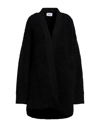 DONDUP Cardigan Black 33% Wool, 24% Acrylic, 22% Alpaca wool, 15% Polyester, 6% Polyamide