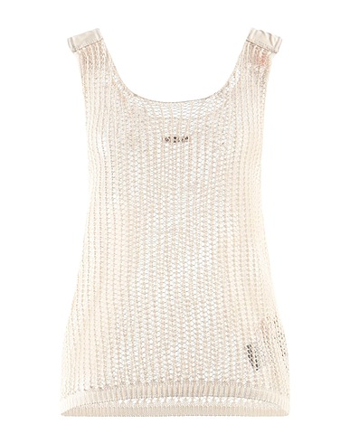 HERON PRESTON Top Beige 100% Cotton