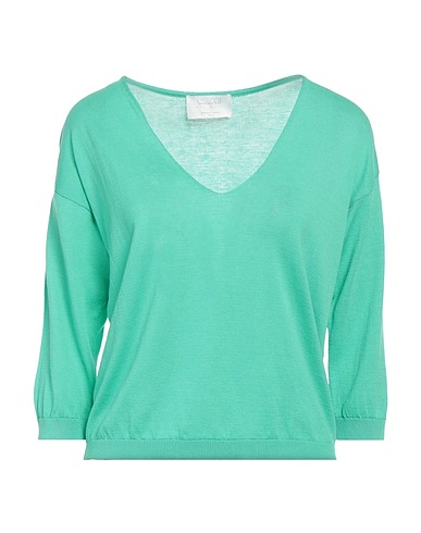 DANIELE FIESOLI Pullover Verde chiaro 60% Cotone, 40% Modal