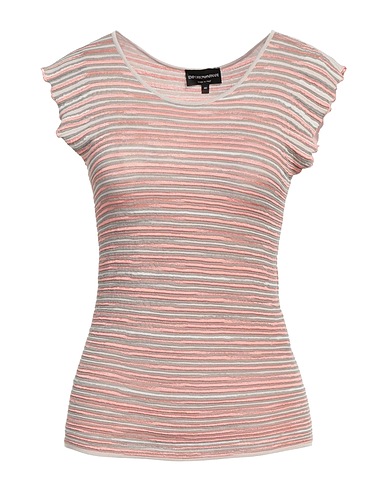EMPORIO ARMANI Jumper Grey 77% Viscose, 17% Cotton, 4% Polyamide, 2% Elastane