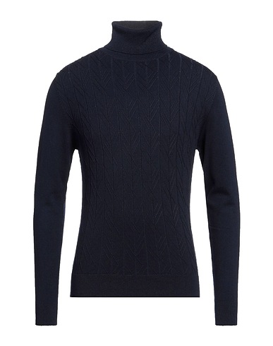 PRIMO EMPORIO Rollkragenpullover Nachtblau 70% Viskose, 30% Nylon