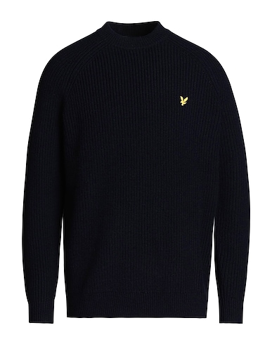 LYLE & SCOTT Pullover Blu notte 60% Cotone, 40% Lana