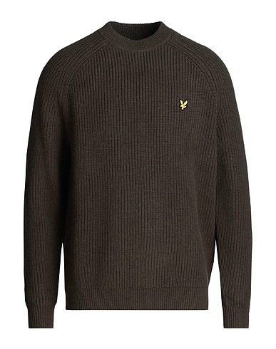 LYLE & SCOTT Pullover Verde militare 60% Cotone, 40% Lana