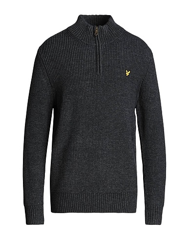 LYLE & SCOTT Jumper with zip VINTAGE 50% Lambswool, 50% Nylon