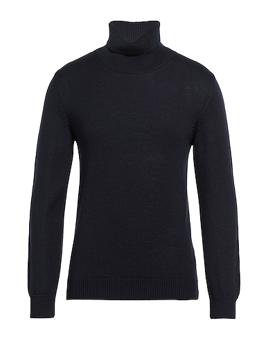 PRIMO EMPORIO Rollkragenpullover BLU NOTTE 50% Merinowolle, 50% Acryl