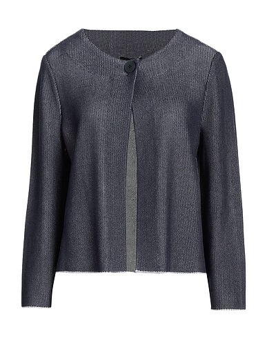 ANNECLAIRE Cardigan Navy 76% Viscose, 20% Polyester, 4% Polyamide