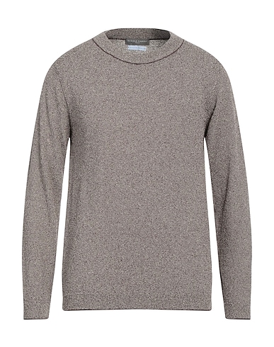 DANIELE FIESOLI Pullover Dunkelbraun 74% Organische Baumwolle, 26% Polyamid