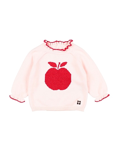 CARRÉMENT BEAU Polo neck Pink 85% Cotton, 15% Wool