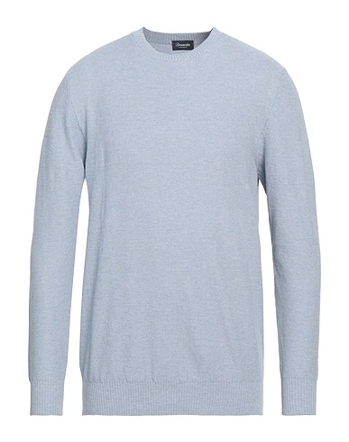 DRUMOHR Jumper Sky blue 100% Cotton