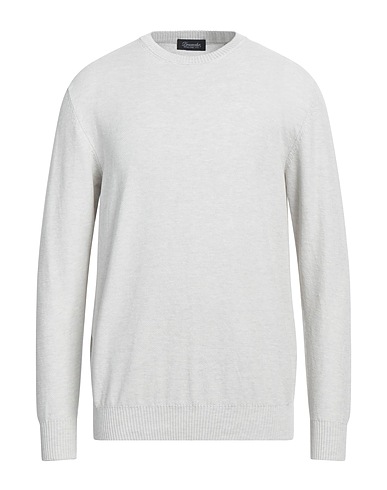 DRUMOHR Sweater Light grey 100% Cotton
