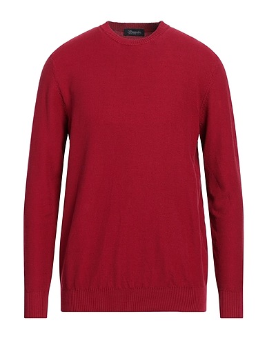 DRUMOHR Jumper Burgundy 100% Cotton