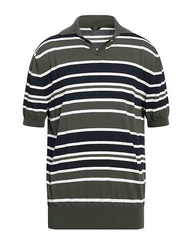 HōSIO Pullover Verde militare 100% Cotone