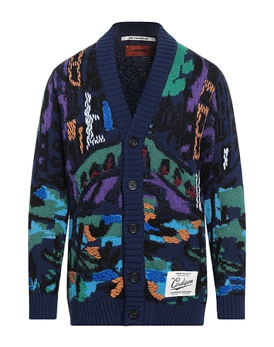 MISSONI Cardigan Blue 60% Wool, 25% Mohair wool, 15% Polyamide