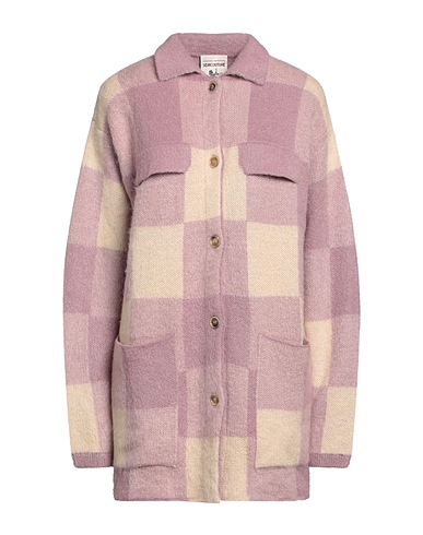 SEMICOUTURE Cardigan Lilac 38% Acrylic, 32% Polyamide, 30% Mohair wool