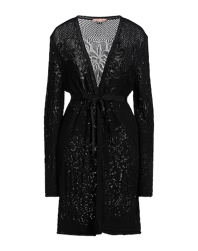 TWINSET Cardigan NERO 65% Viscose, 35% Polyamide, Cotton