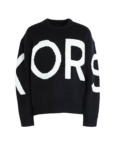 MICHAEL KORS MENS Pullover Noir 47% Acrylique, 30% Nylon, 23% Laine