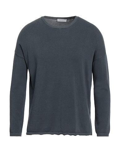 MAJESTIC FILATURES Jumper Slate blue 80% Cotton, 20% Cashmere
