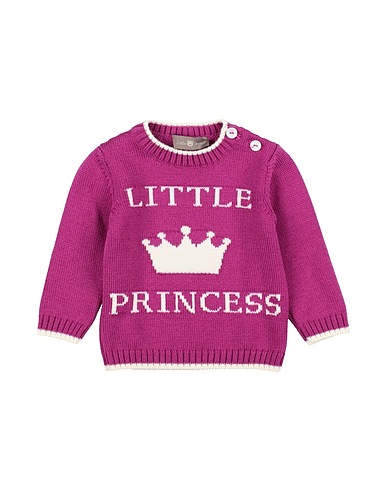 LITTLE BEAR Jumper Mauve 100% Virgin Wool