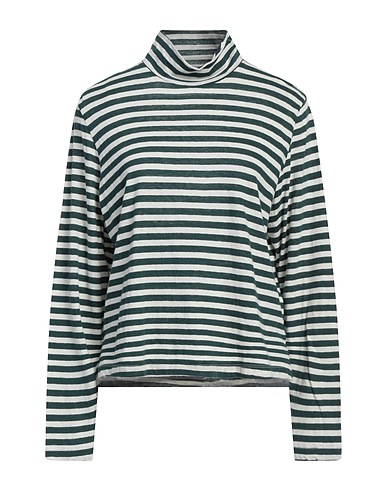 MAJESTIC FILATURES Polo neck 70% Cotton, 30% Cashmere