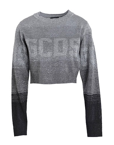 GCDS Jumper Black 70% Viscose, 15% Polyester, 15% Metal