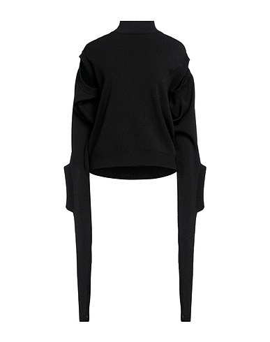 BOYAROVSKAYA Turtleneck Black 86% Viscose, 14% Polyester
