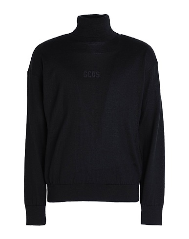 GCDS Dolcevita Nero 50% Lana, 50% Acrilico