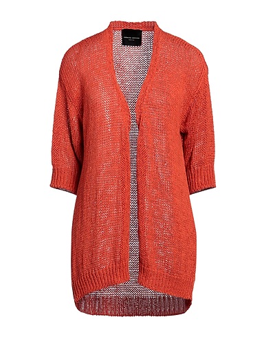 ROBERTO COLLINA Cardigan Ruggine 66% Cotone, 34% Poliammide