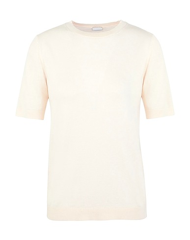 8 by YOOX Sweater Light pink 70% Organic cotton, 20% Polyamide, 10% Silk
