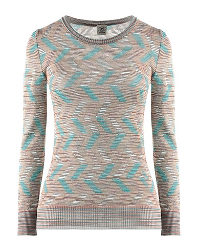 M MISSONI Jumper Taupe 59% Viscose, 37% Wool, 4% Polyamide